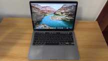 Macbook Pro 13" 2020 16GB 512GB Space Gray + caixa + carregador