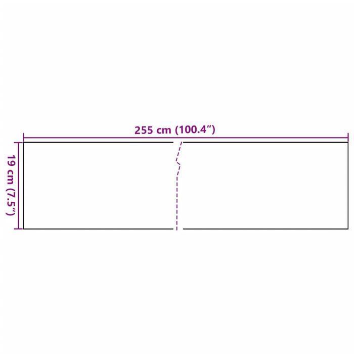 vidaXL Parawany balkonowe, 10 szt., brązowo-czarne, 255x19cm rattan PE