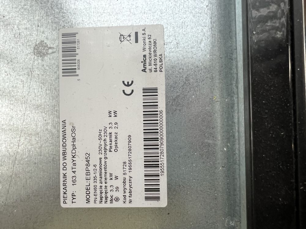 Zestaw kuchenny okap oraz płyta elektryczna