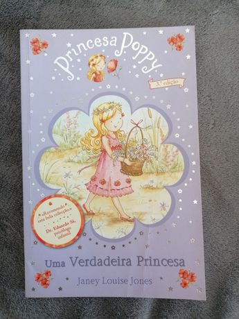 Livro Princesa Poppy uma verdadeira princesa