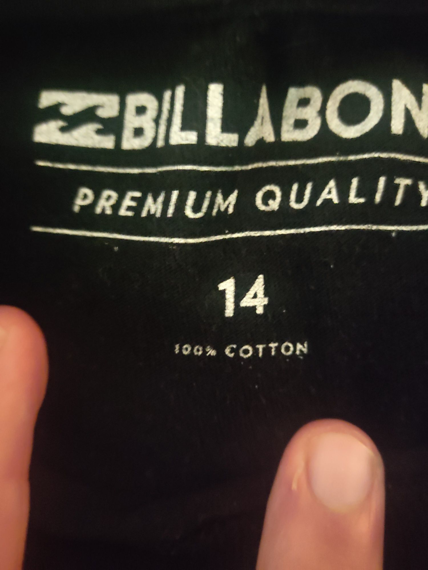 T-shirt preta  (100% de algodão) Premium Quality da marca BILLABONG