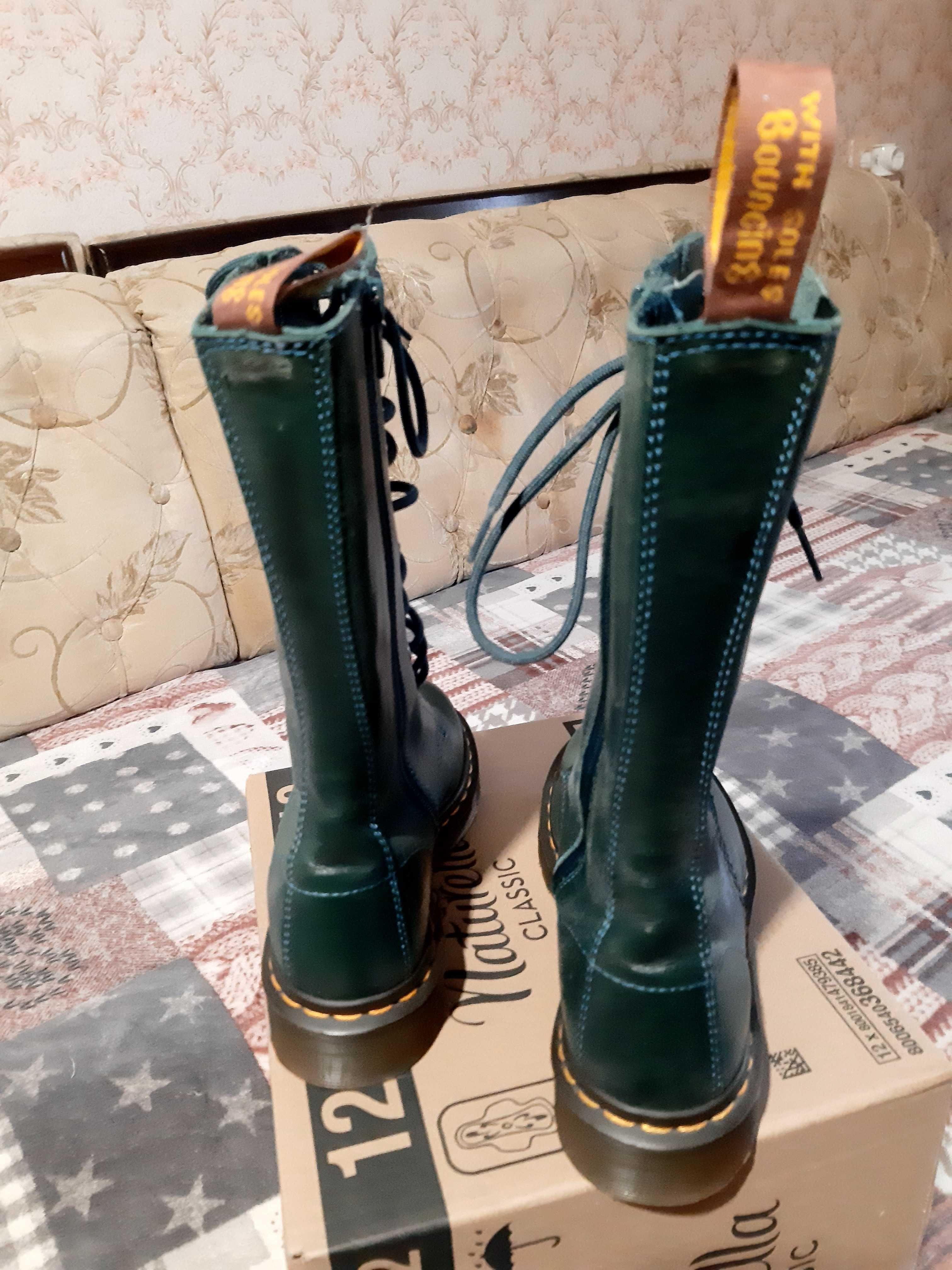 Ботинки высоки демисезонные dr.Martens
