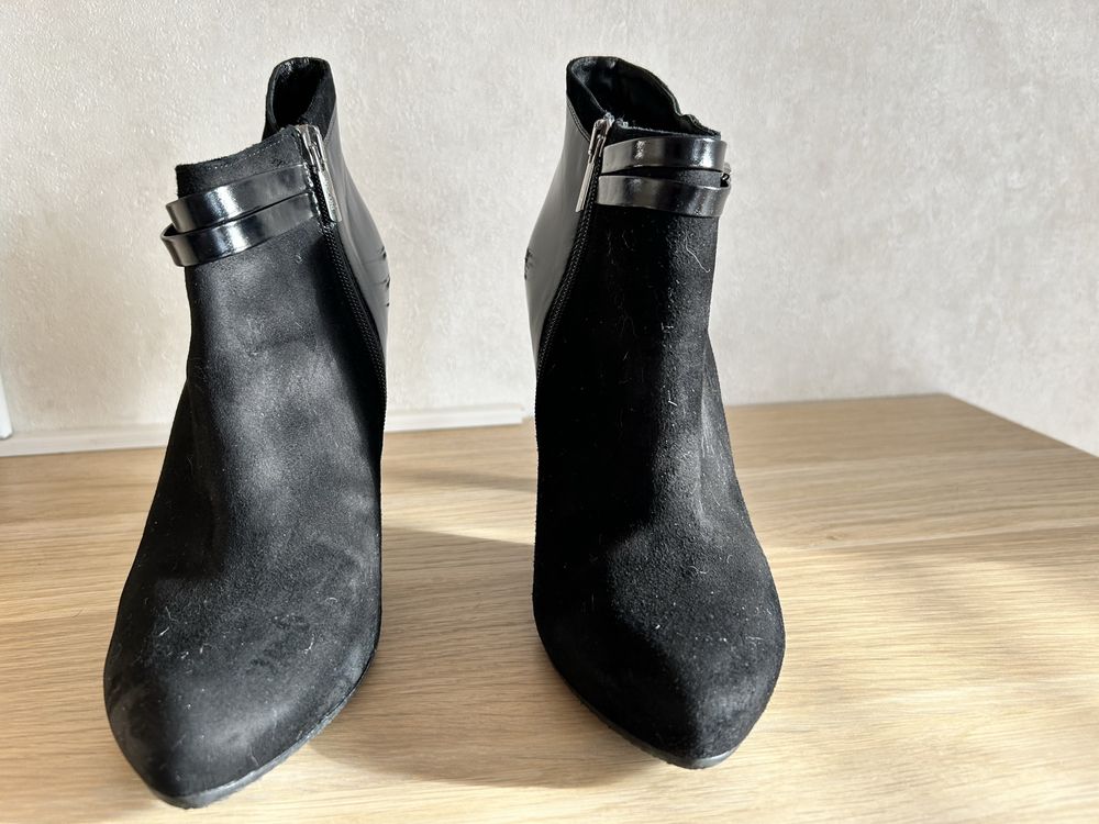Buty botki Visconi czarne r.39