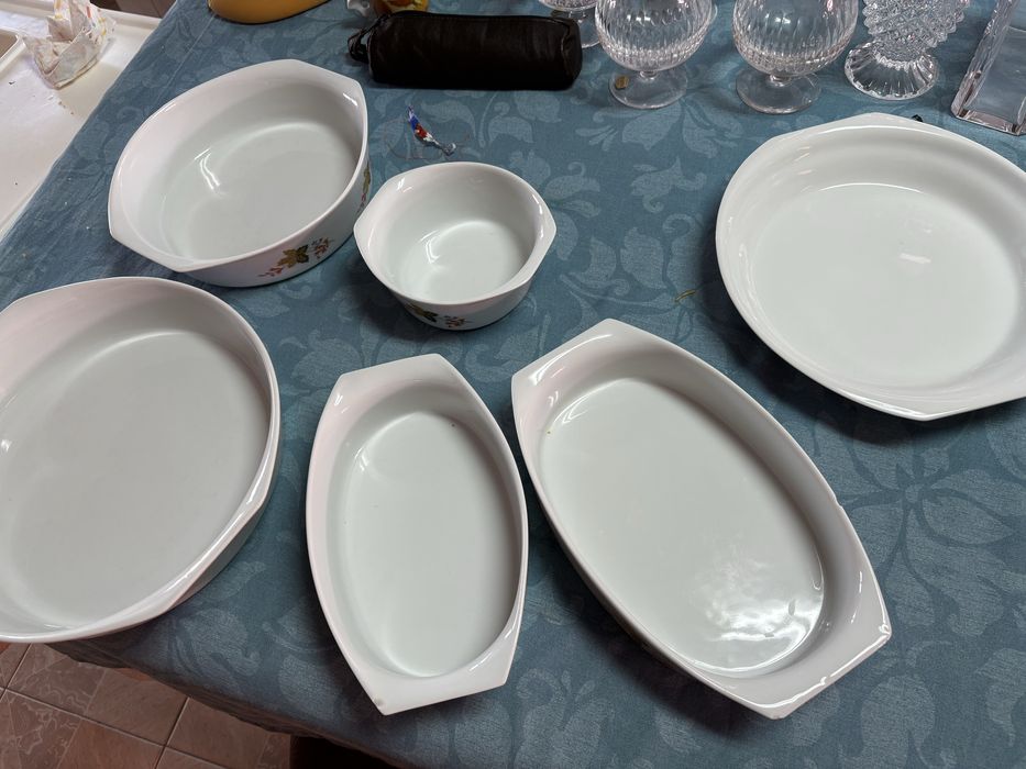 Conjunto de travessas de ir ao forno