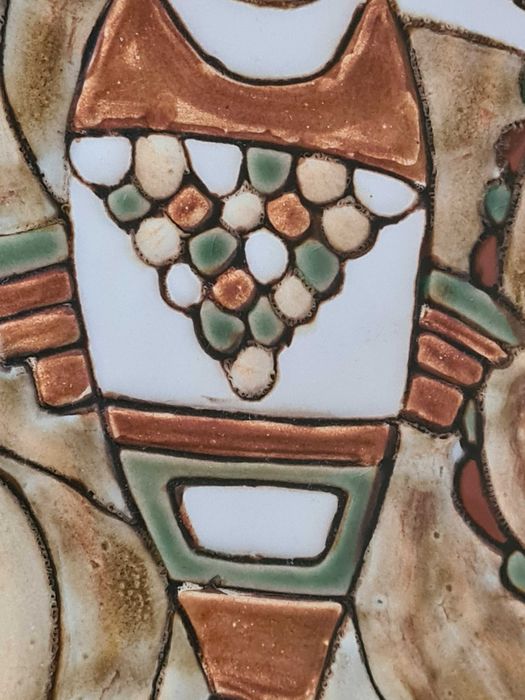 Керамическая тарелка  ЛКСФ, Зиновий Флинта