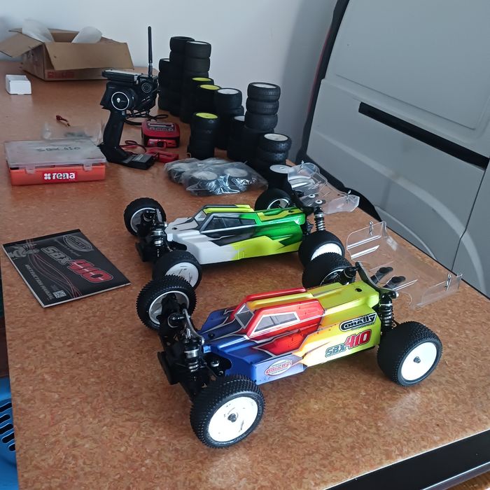 2 corally sbx410 1/10tt