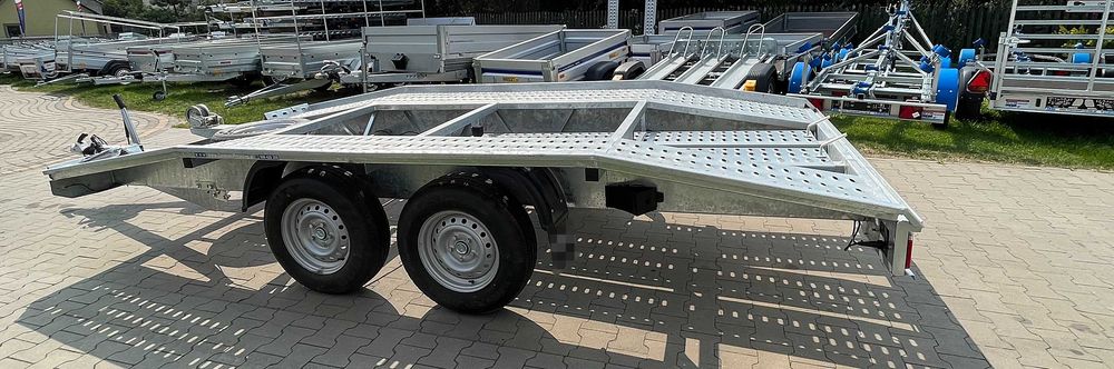 Nowa Laweta Niewiadów dł 4m x szer 2m DMC 2700kg GARBATKA/SZWAJCARKA