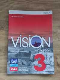 Zeszyt ćwiczeń workbook vision 3 B1 B2 Oxford 3 klasa liceum
