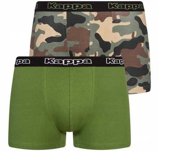 Bokserki majtki męskie Kappa [33181KW A05] 2PAK r.S-3XL