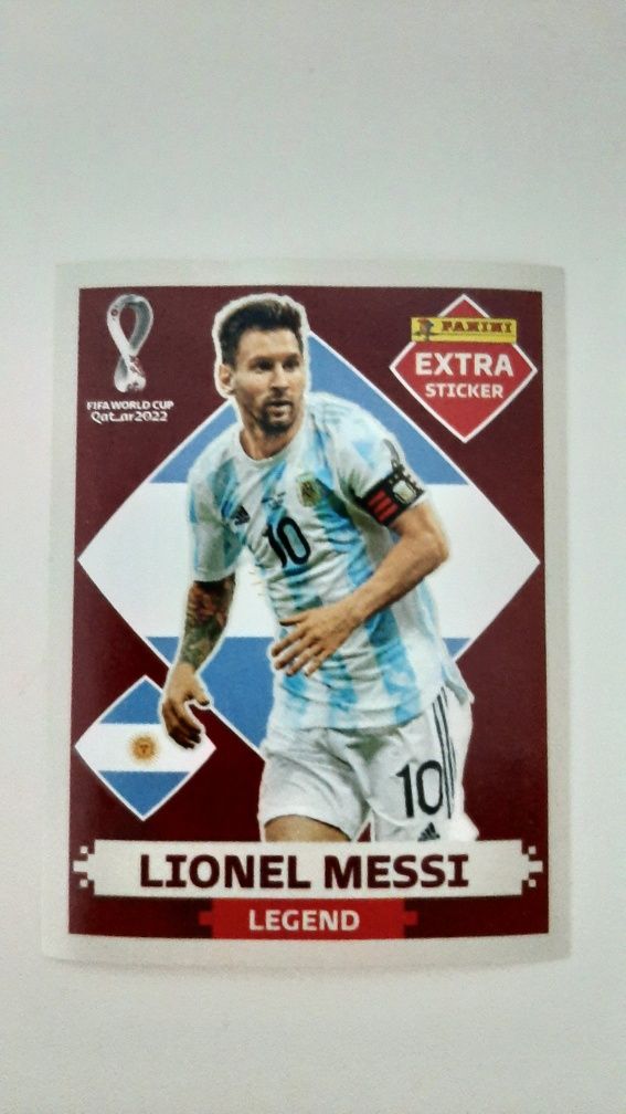 Messi Extra Sticker Qatar 2022