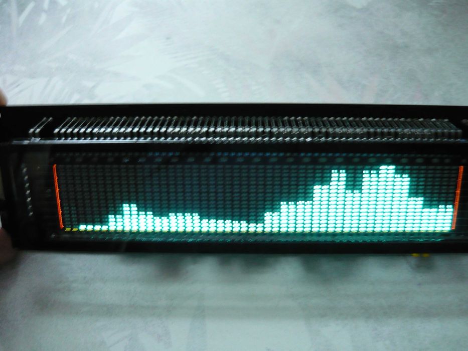 Wskaźnik Analizator audio Technics korektor Wskaźnik VFD 2515 VK 2517