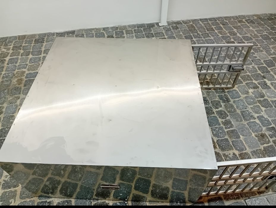 Transportadora para cães INOX