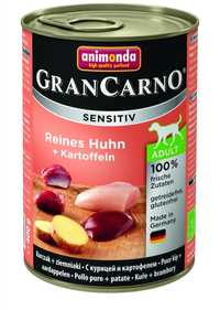 GranCarno Kurczak + ziemniaki adult 6x400g