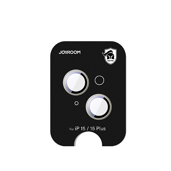 Szkło ochronne Joyroom JR-MFY0251 na obiektywy iPhone 15/15 Plus -żółt