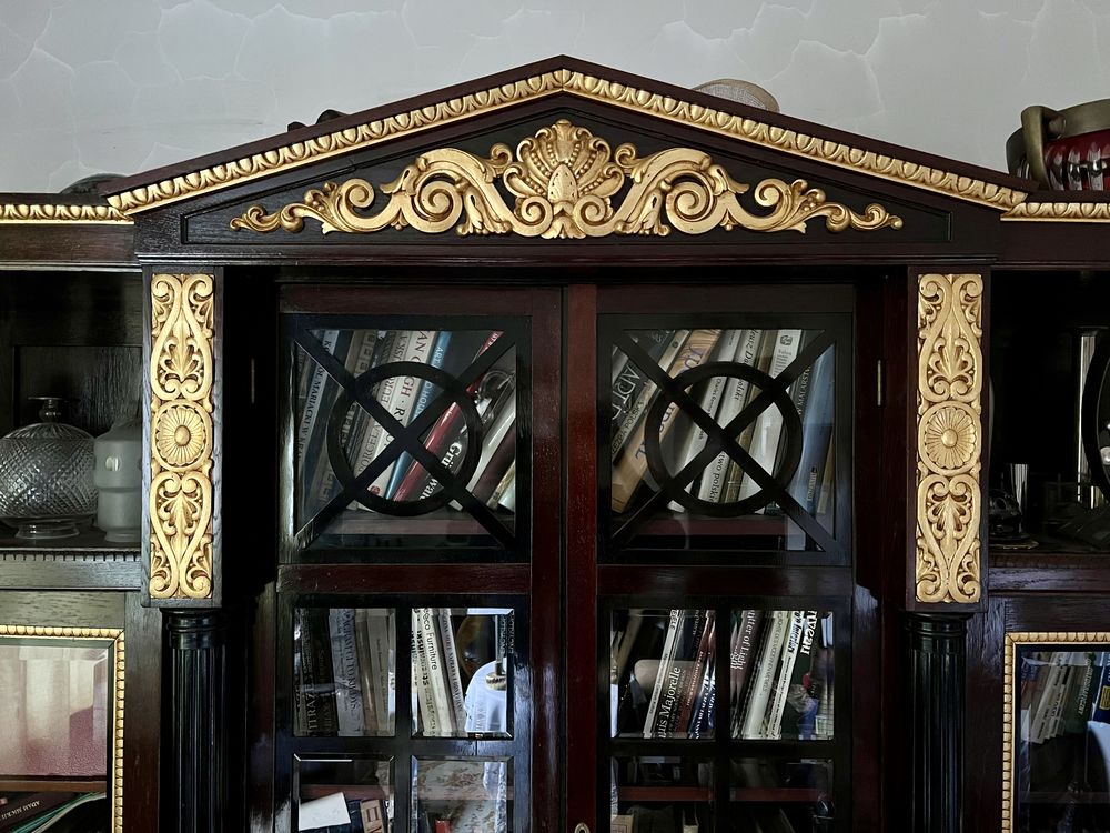 Bogata neoklasycystyczna biblioteka