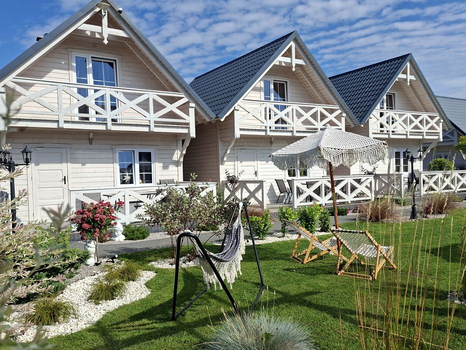 Jantarowe Domki nad morzem Jantar gm. Stegna domek apartament domek