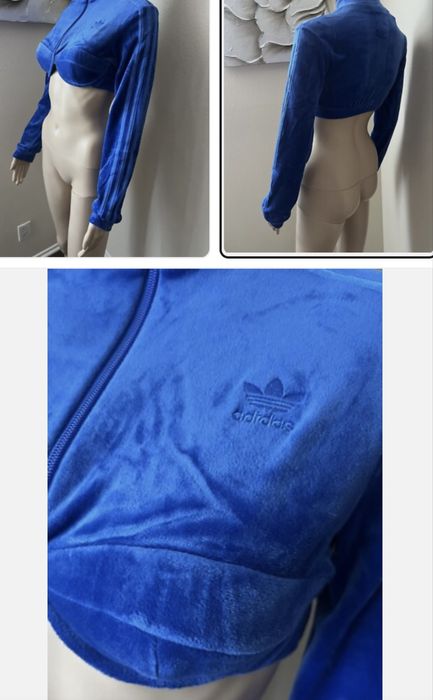 Adidas x Jeremy Scott Track Top кофта топ адідас корсетний топ