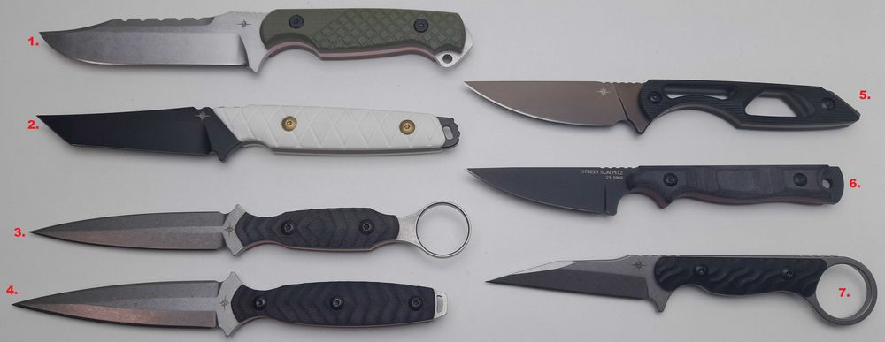 Ножі: TOPS, TOOR Knives