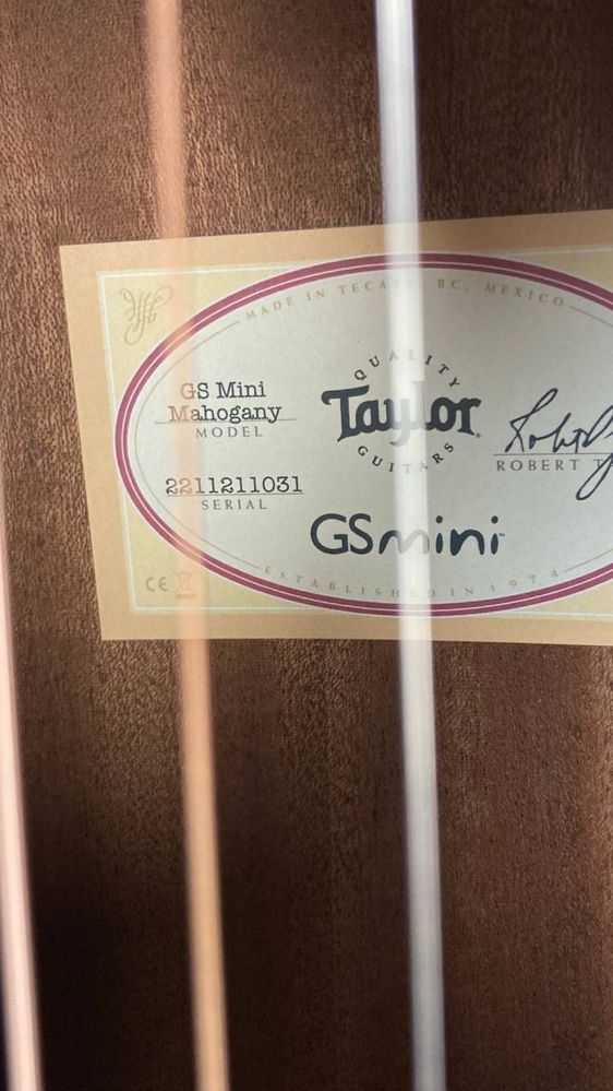 Taylor GS Mini Mahogany 3/4