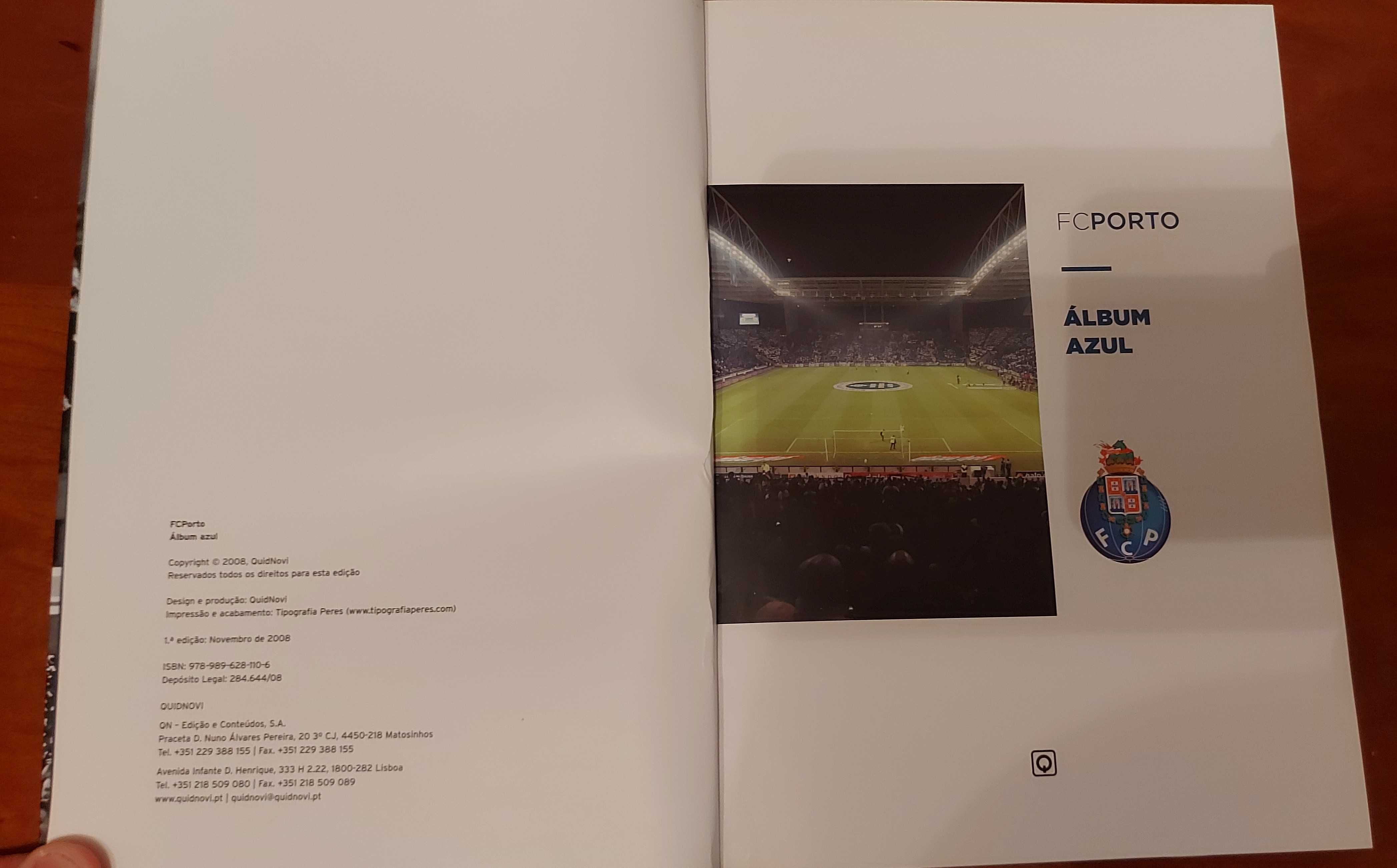 Livro FC Porto – Álbum Azul (1ª edição, 2008)