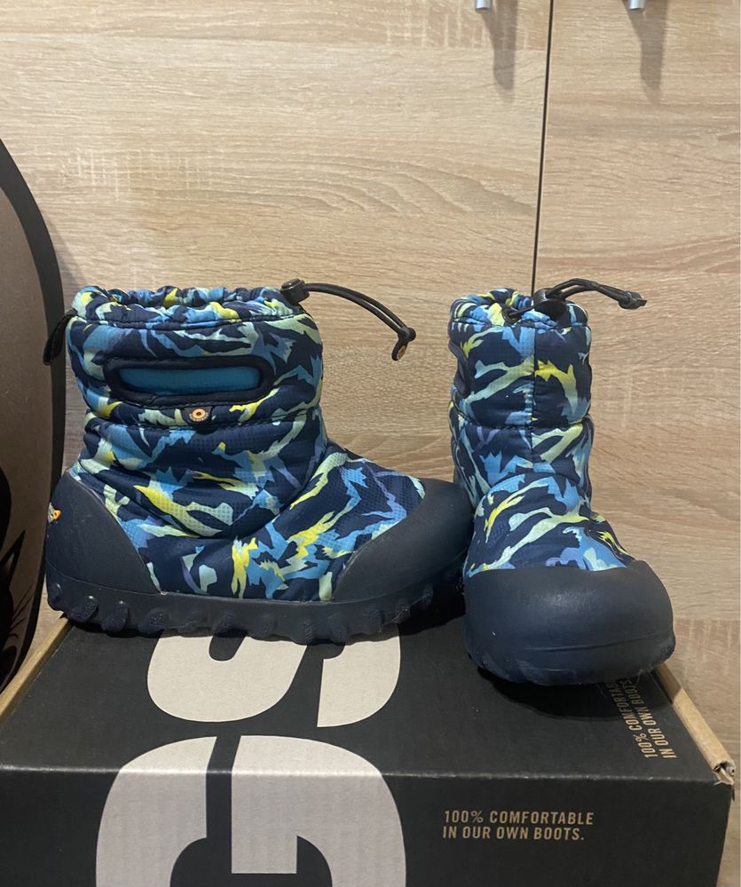 Bogs bmoc snow navy multi р.30