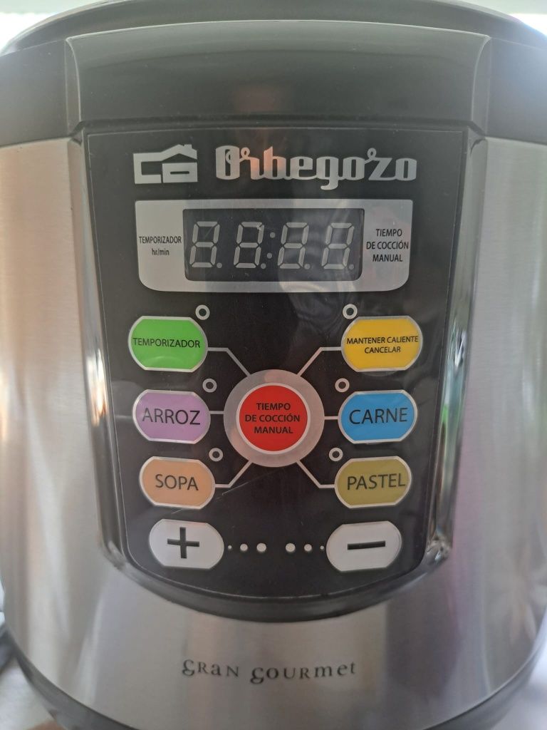 Panela De Pressão Orbegozo Hpe 6075 Programável 6l