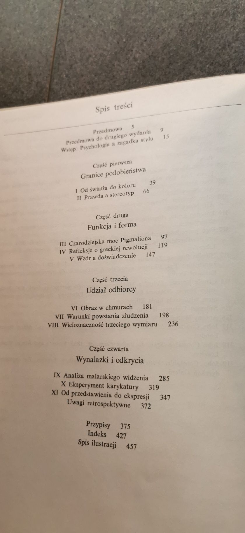 Unikat Sztuka i złudzenie Ernst Hans Josef Gombrich
O psychologii prze