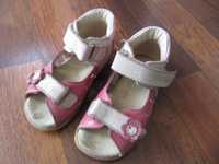 Sandały sandałki dziewczęce skórzane Antylopa roz 23