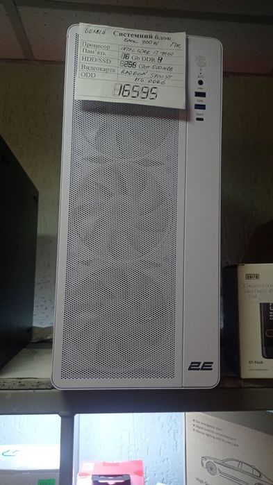 Ігровий Пк i3-9100/16Ddr4/256Ssd+500HDD/Radeon RX 5700XT 8Gb DDR6!
