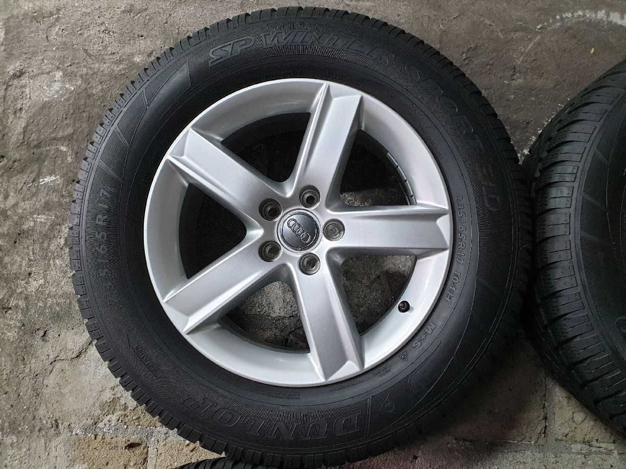 Felgi aluminiowe Audi Skoda VW R17 5x112 E7.0JX17H2 ET 37 centr 66,6mm