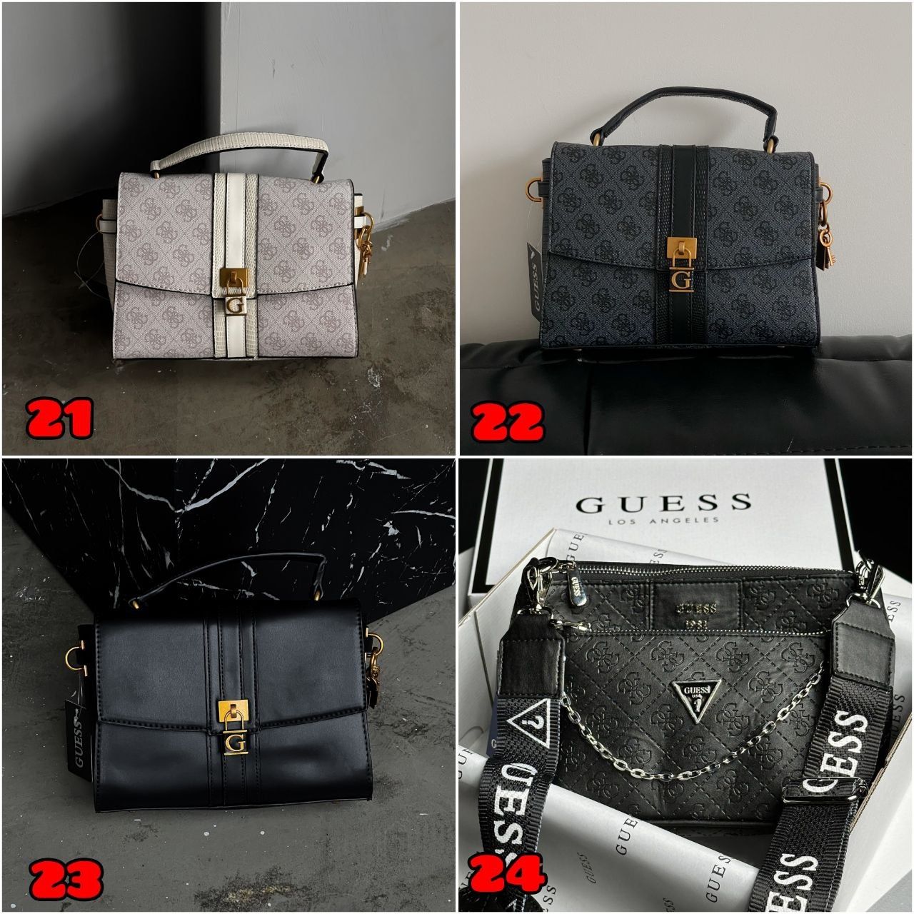 БЕЗ ПЕРЕДПЛАТИ‼️ Жіночі сумочки Guess / ГЕС, ПРЕМІУМ