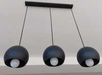 Lampa wisząca Ball Black 3x27