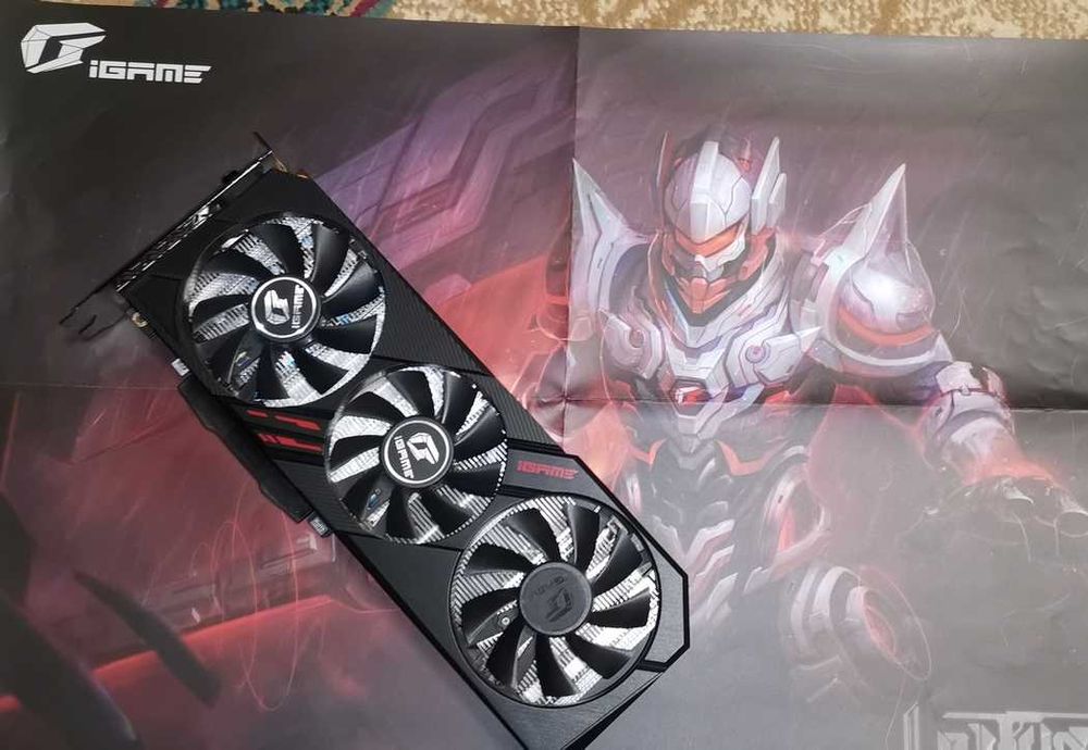 Видеокарта Colorful iGame GeForce GTX 1660 SUPER Ultra 6G-V