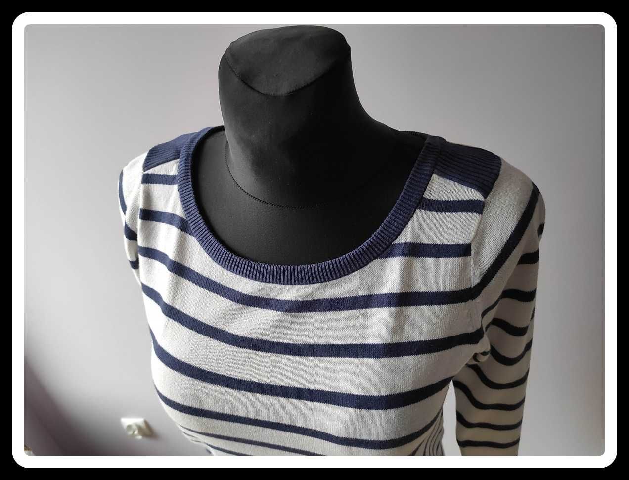 Sinsay lekki sweter sweterek 38 M paski