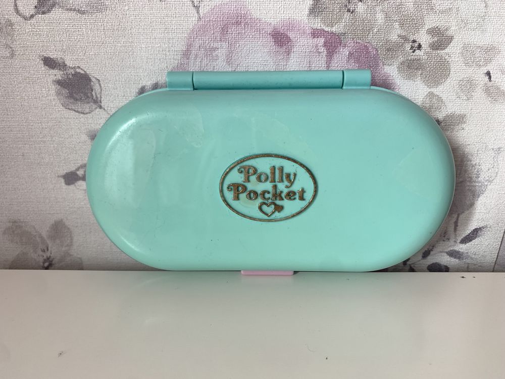 Polly Pocket Bluebird Babysitting Stamper Set, zabawka vintage