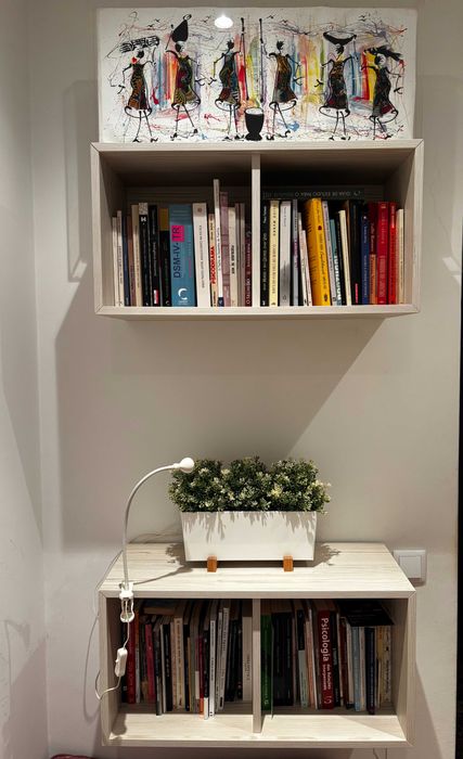 “2 módulos IKEA EKET pinho velatura – como novos”