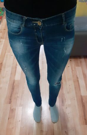Spodnie jeansowe Zara r.36
