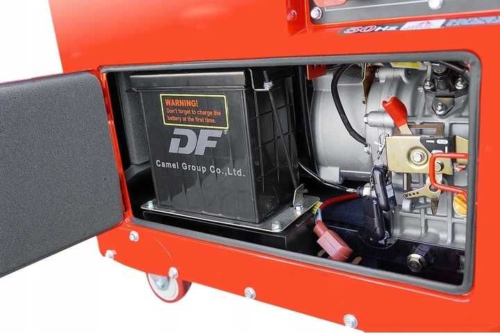 Generator agregat prądotwórczy SDG9800 9,8KW 3F KraftWele 400V DT