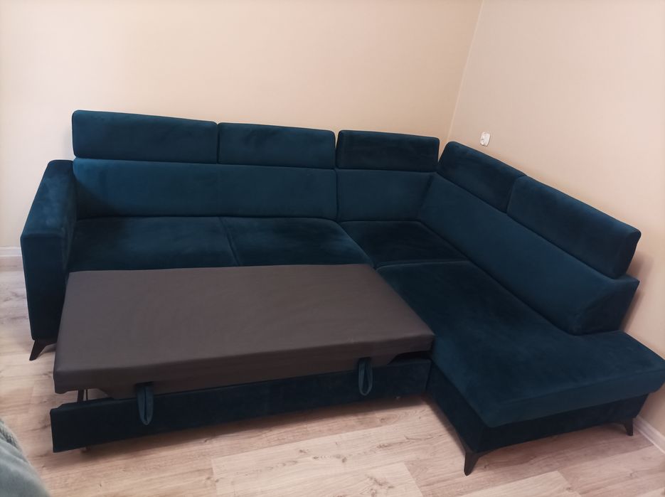 Narożnik z funkcją spania