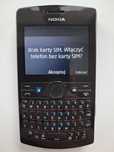 Nokia Asha 205 + słuchawki i ładowarka