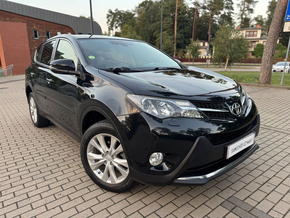 Toyota RAV4 1 właściciel, zadbany, bananowe skóry, piękna opcja wyposażenia
