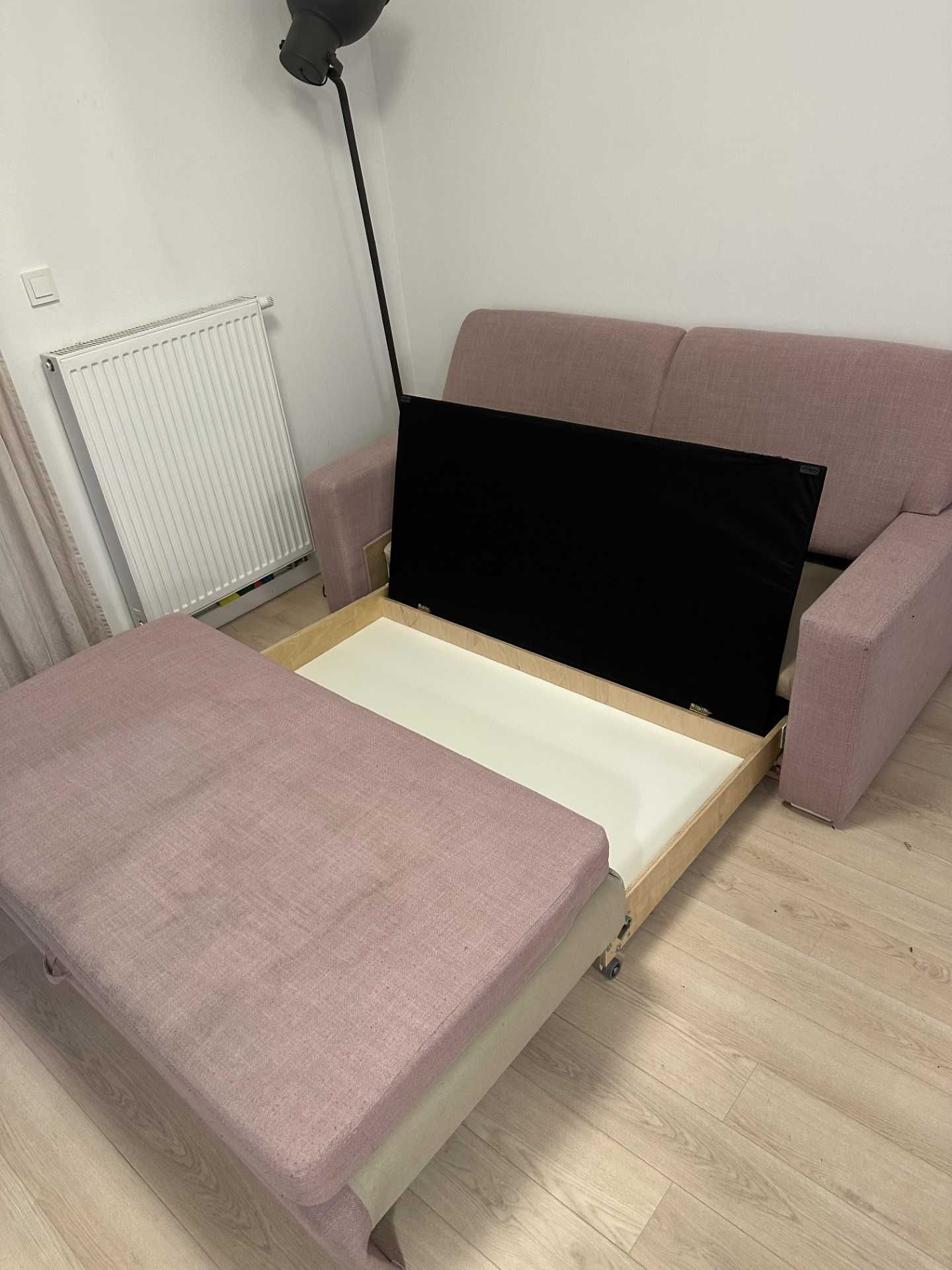 Sofa 3-osobowa z funkcją spania i pojemnikiem