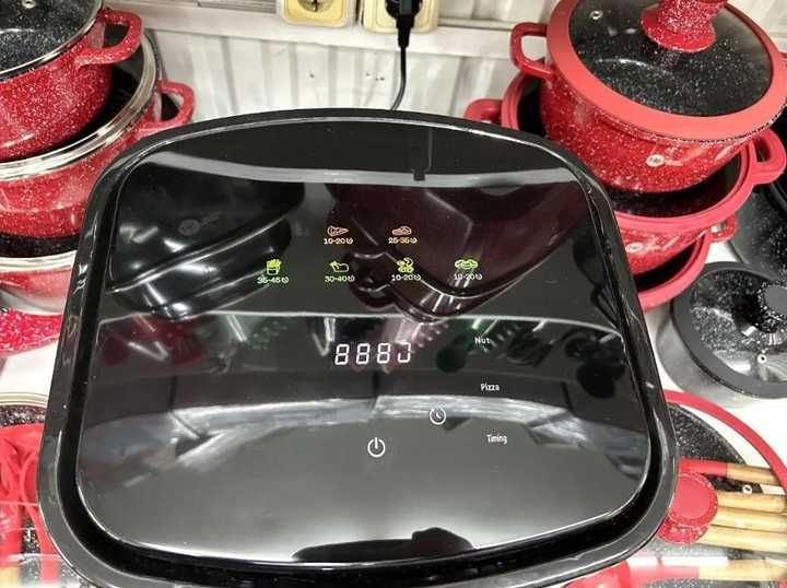 Аерофритюрниця Zepline ZP-111 на 15 л, 3500Вт, аерогриль 3в1