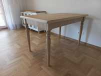 Stół drewniany dębowy 120x80 rozkładany do 230x80
