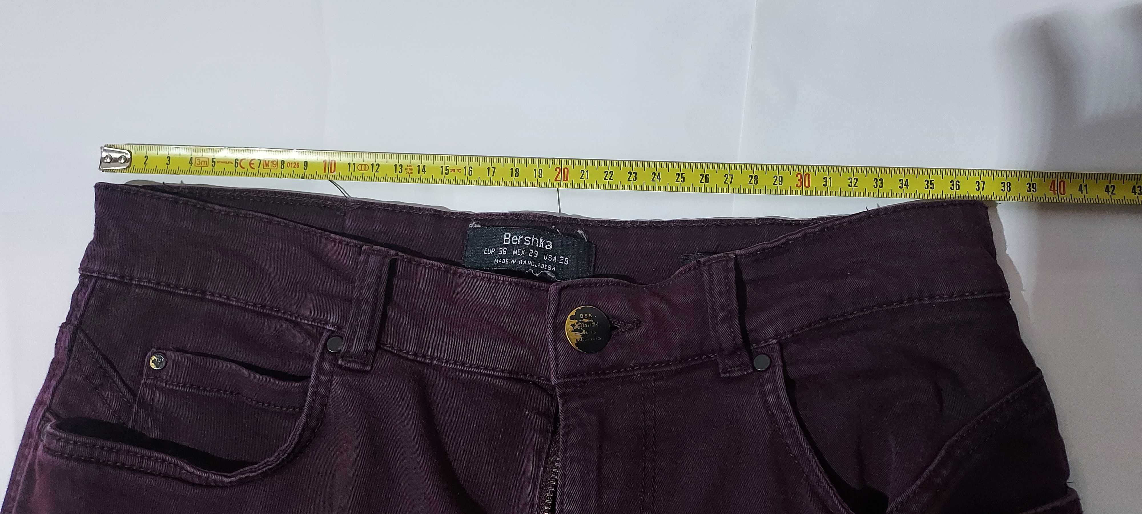 Calças chino Bershka 36 Skinny Fit.