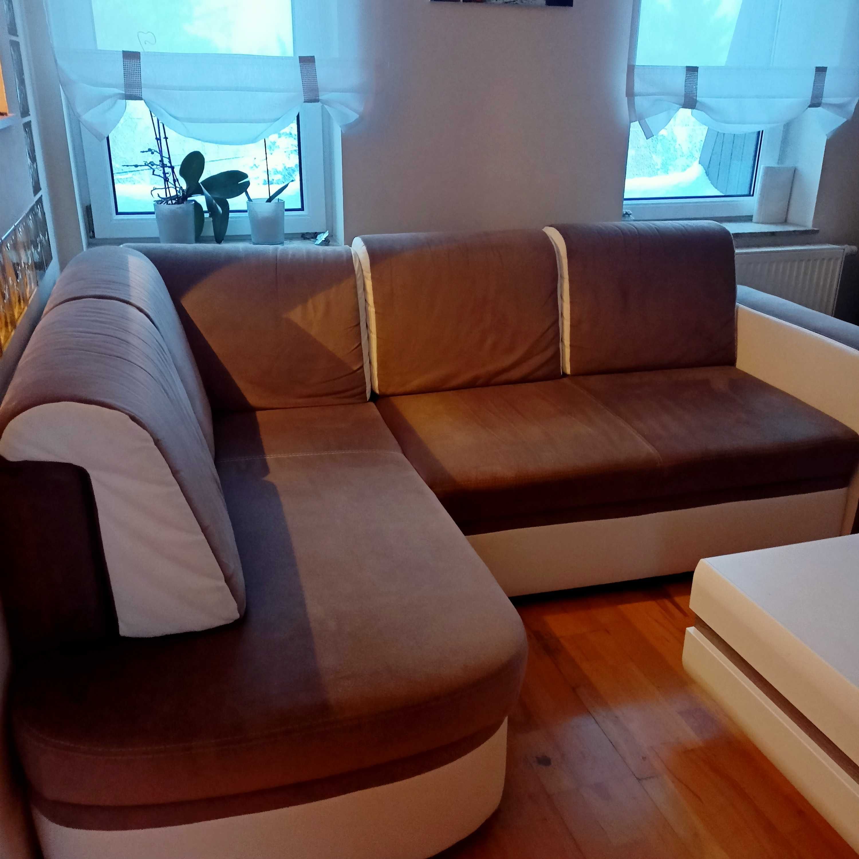 Narożnik NESSI z funkcją spania, kanapa, sofa