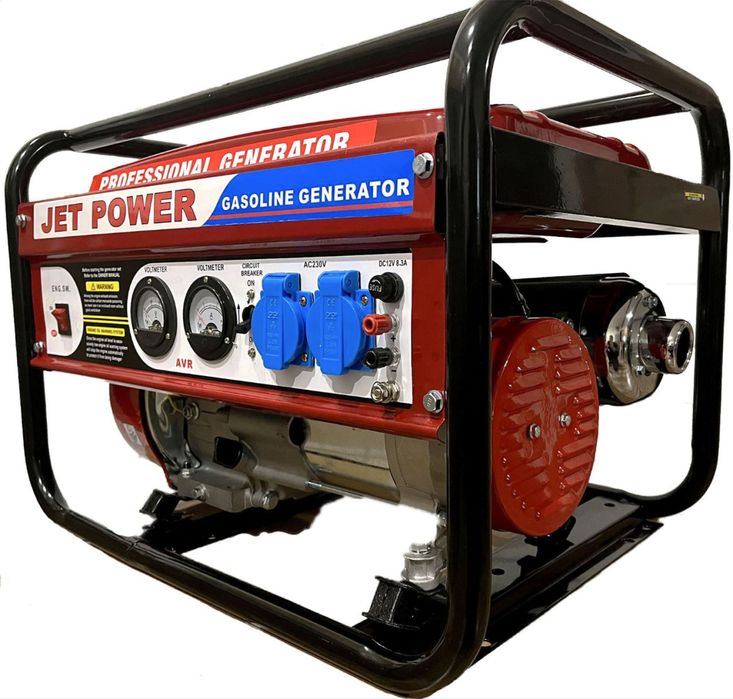 Генератор бензиновый, 3 кВт, 220в, медный(Cu), Jet Power 3700