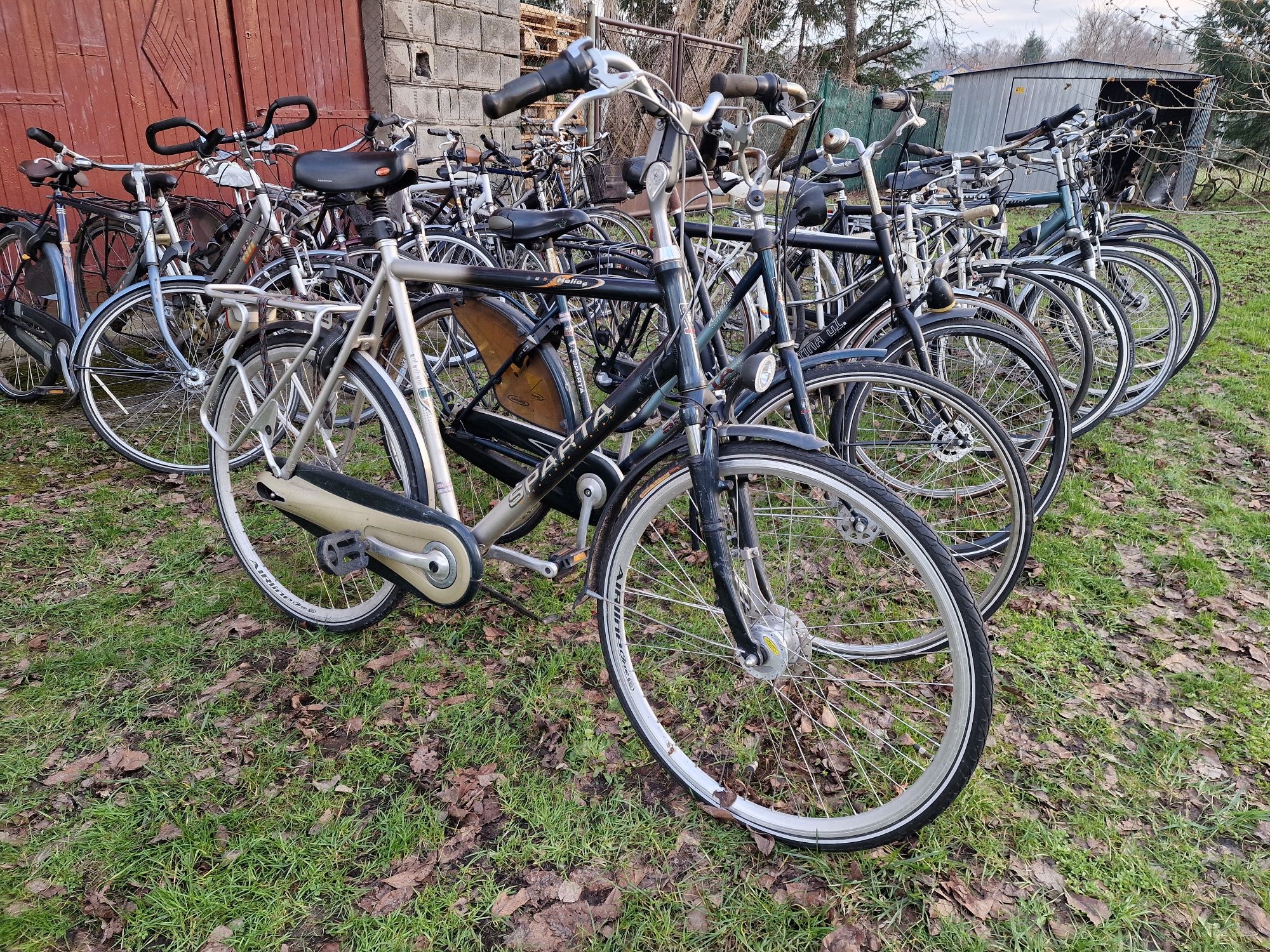 Pakiet rowerów holenderskich 10 20 lub 30 sztuk gazelle sparta union