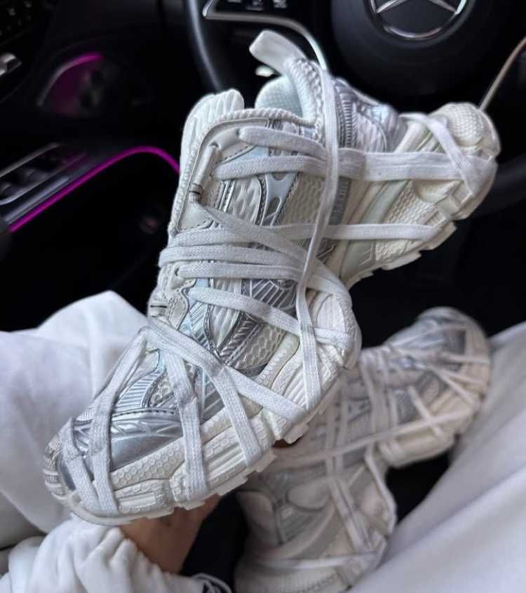 (БЕЗ ПЕРЕДОПЛАТИ)Balenciaga 3XL Extreme Lace баленсіага 3 ікс ель біла