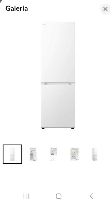 Lodówka LG DoorCooling GBV21L0ESW